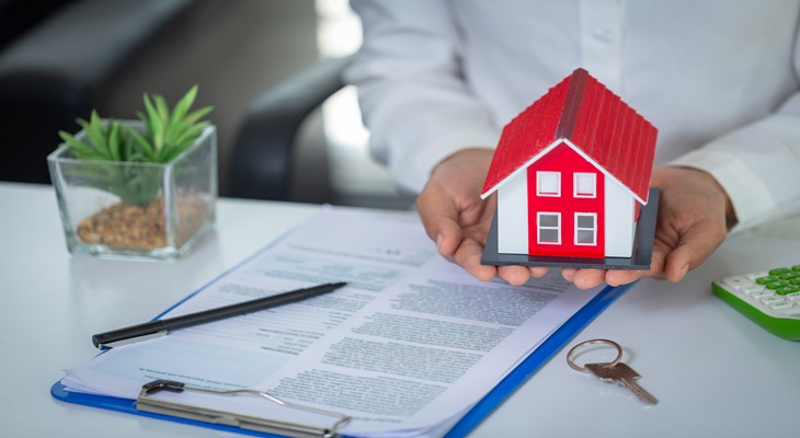 Fondo di garanzia per mutui prima casa con concetto di contratto e mutuo immobiliare